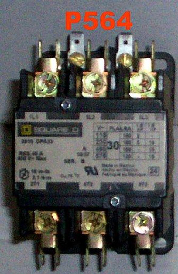 Used Square D Definite Purpose Contactor