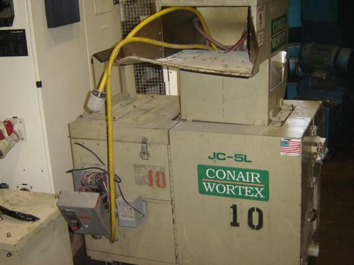 Used Conair Wortex JC-5L Granulator 5 HP
