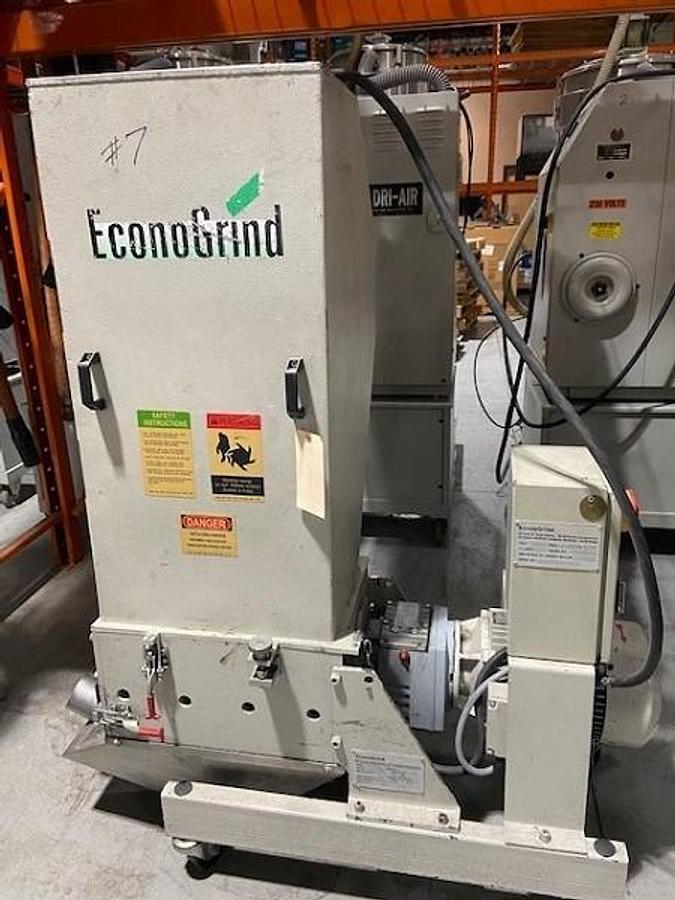 Used Econogrind ESL180/430 Granulator 5.5 HP