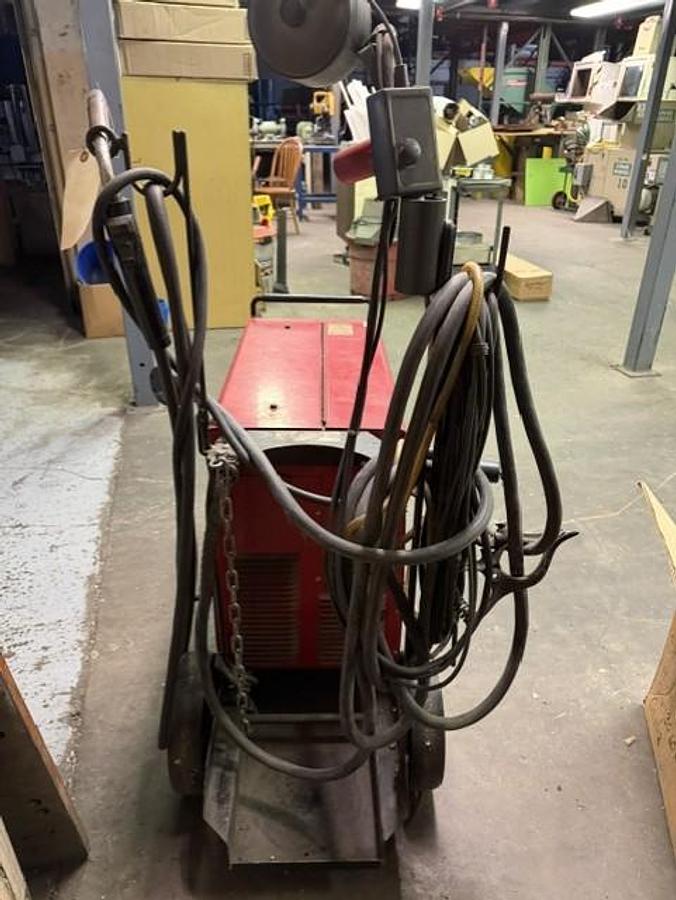Used Lincoln Idealarc SP-250 MIG Welder on Cart