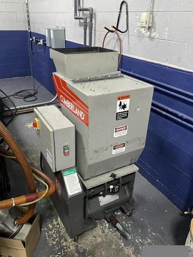 Used Cumberland Model 6516 Granulator