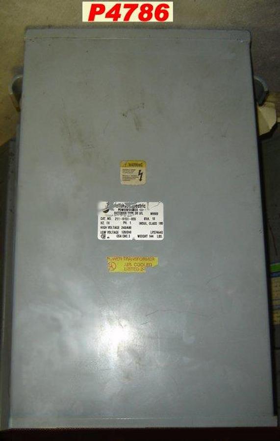 Used Jefferson 10 KVA GP Transformer