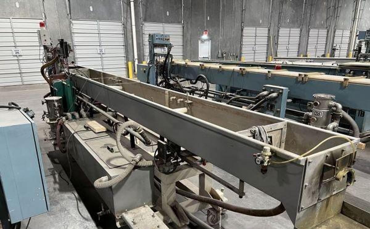 Used Kiwex Vacuum Cooling Trough