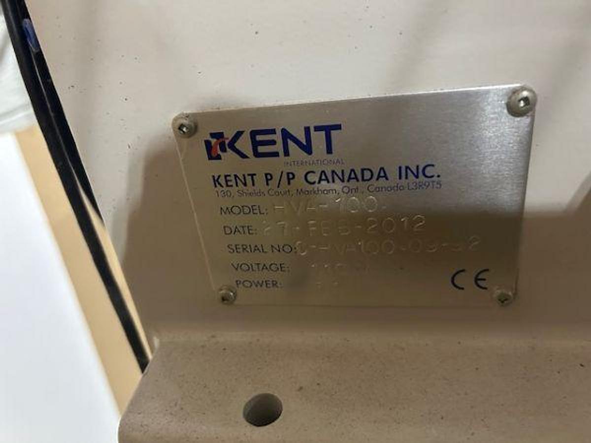 Used Kent Model HVA-100 Pad Printer