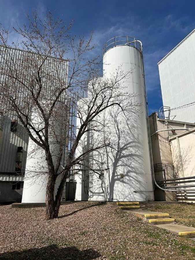 Used 3) Columbia Tec Tank Welded Carbon Steel Silos - 12' x 43'