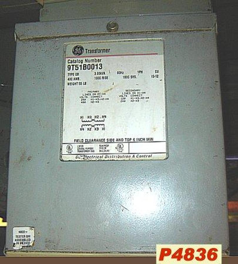Used GE 3 KVA Transformer