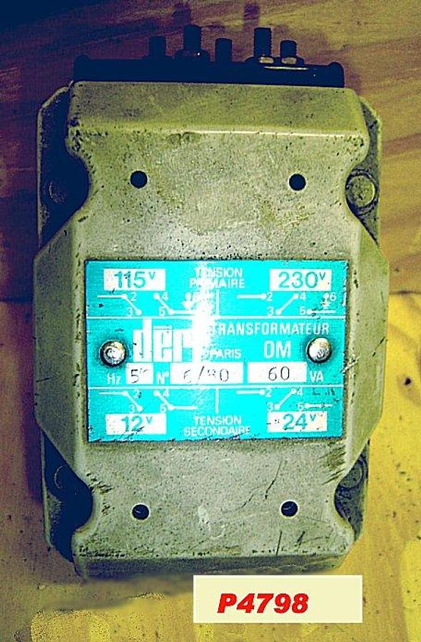 Used Dongan 1.5 KVA Control Transformer