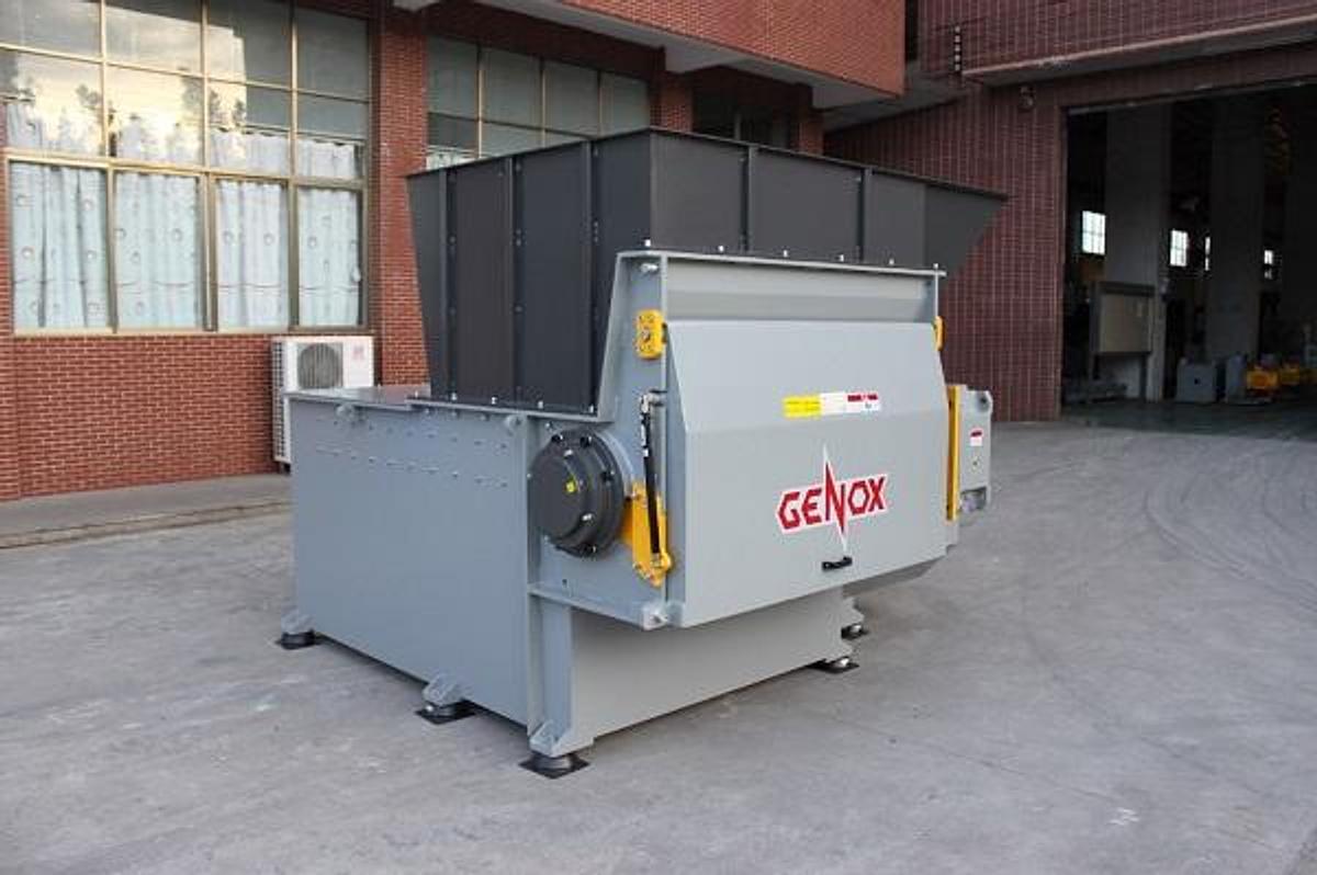 Used Genox V1200 Single Shaft Shredder NEW!!