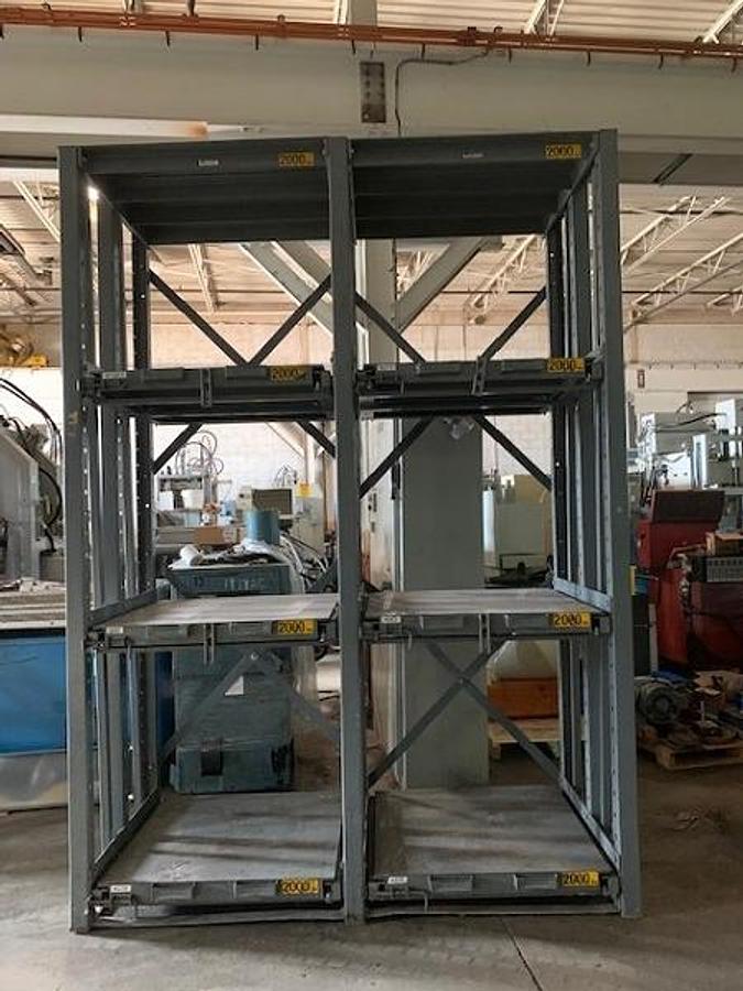 Used Mold Storage Racks