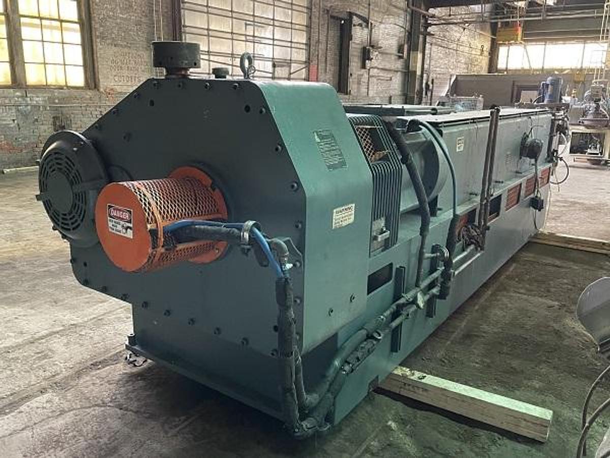 Used 6" Gloucester Water Ring Pelletizer Line