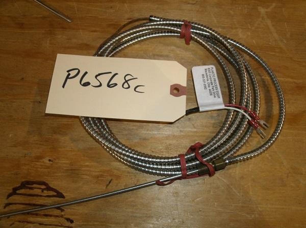 Used PPE Thermocouple, Bendable Probe 120" L