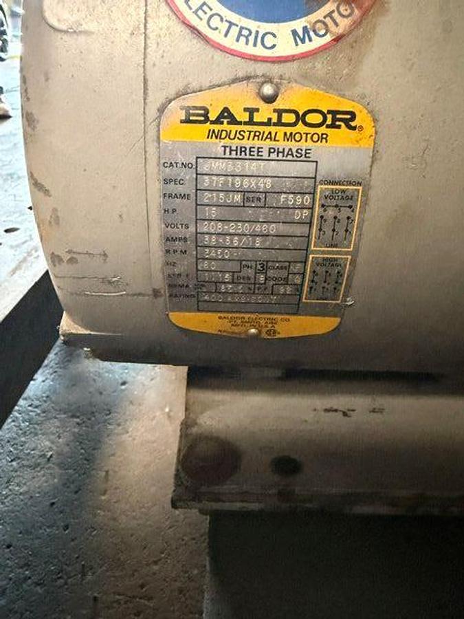 Used Thermal Care Pump Tank