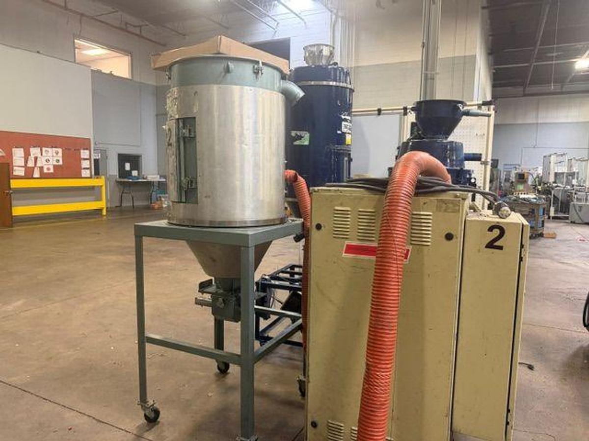 Used Thoreson McCosh TD40R Dryer w/240 lb. Insulated Hopper