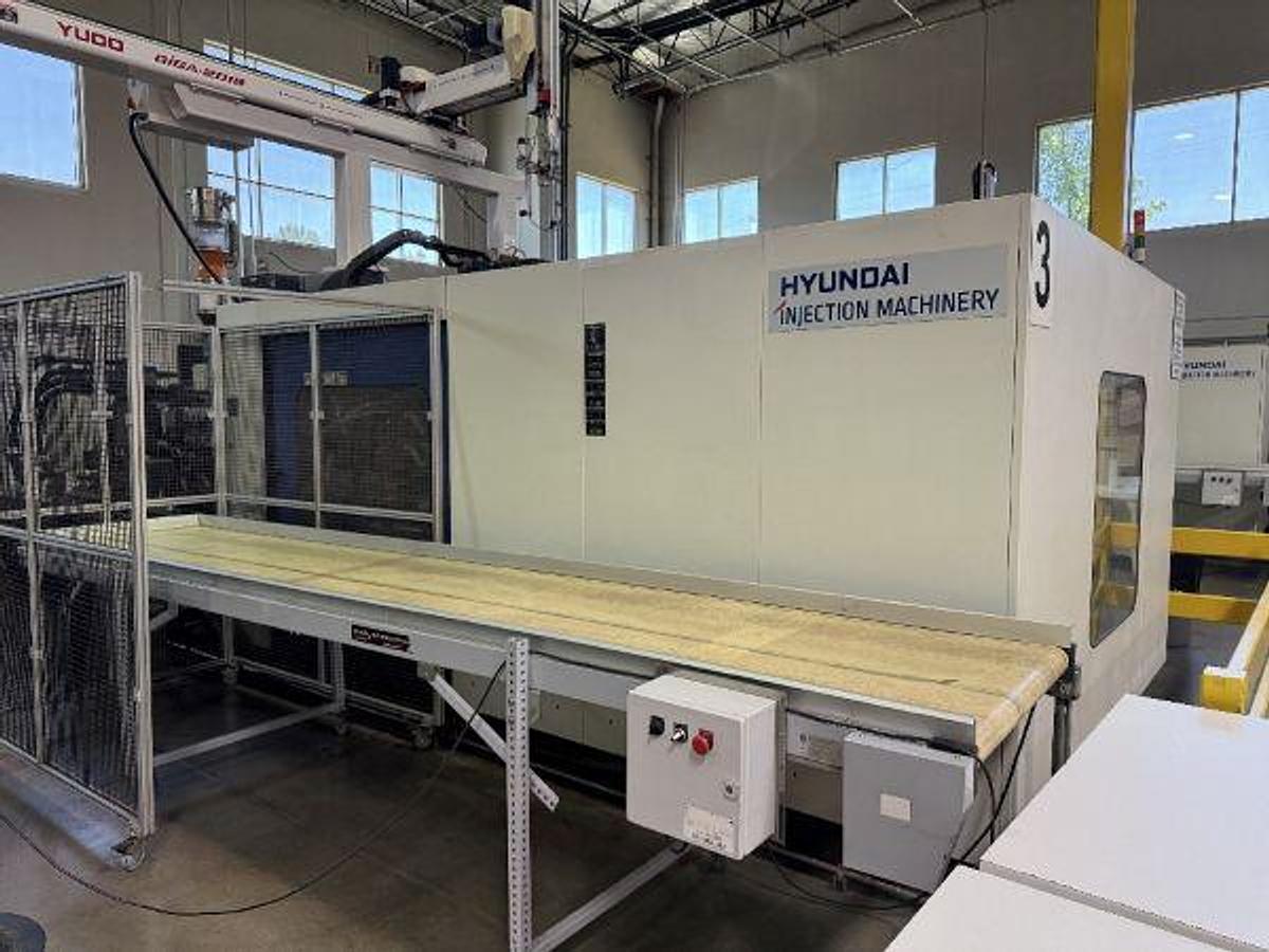 Used 1150 Ton Hyundai Electric Injection Mold Machine