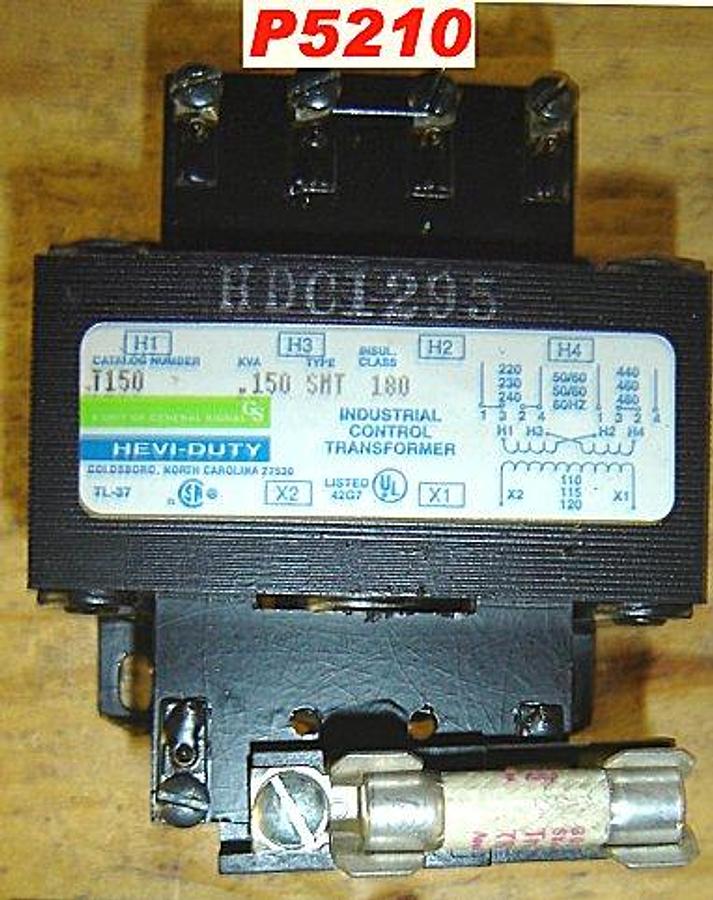 Used HEVI-DUTY TRANSFORMER 0.150KVA