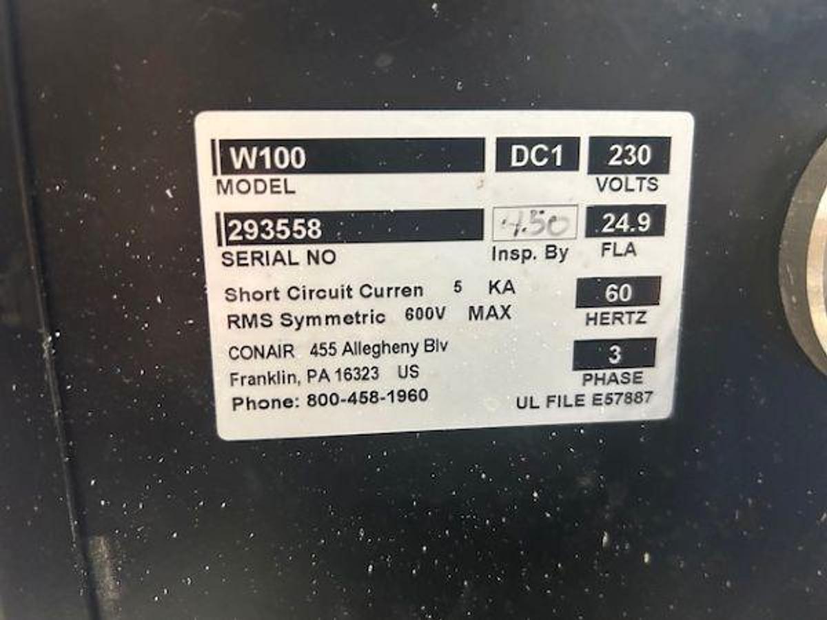 Used Conair W100 Dryer