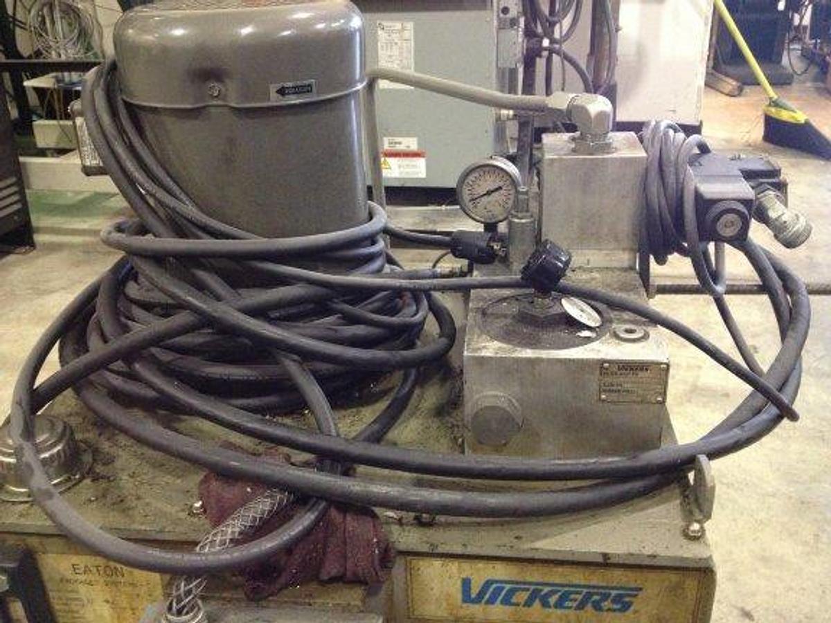 Used Vickers Hydraulic Tank w/5 HP Motor