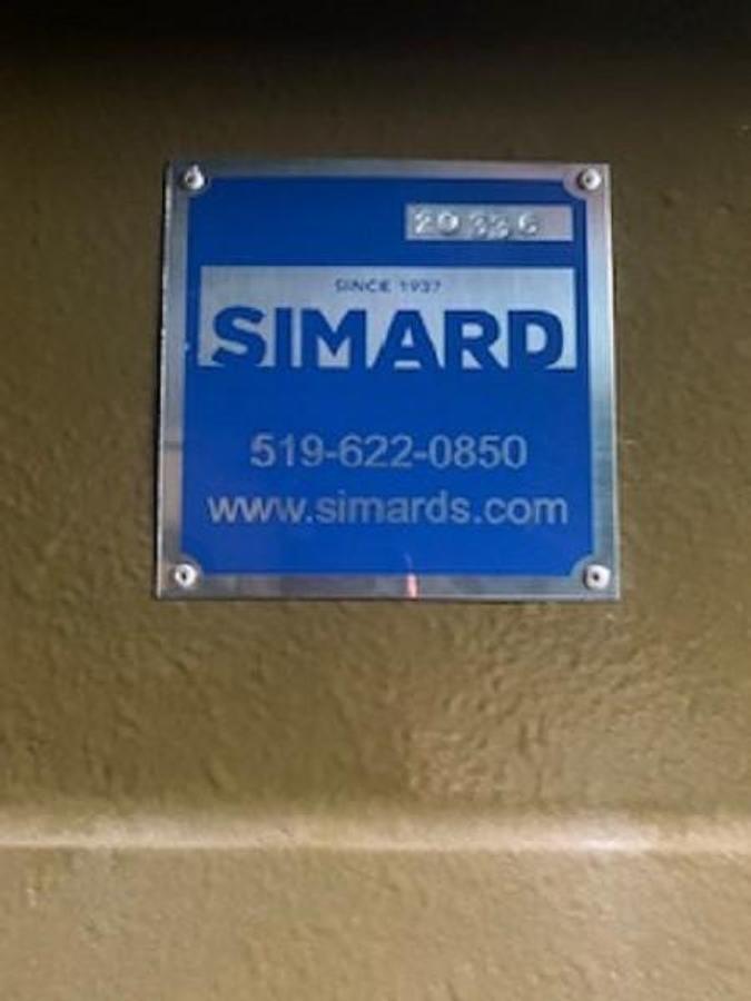 Used Simards TW588 40 Ton Die Cutting Press