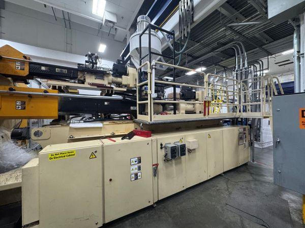 Used 600 Ton Husky Hy Electric Injection Mold Machine