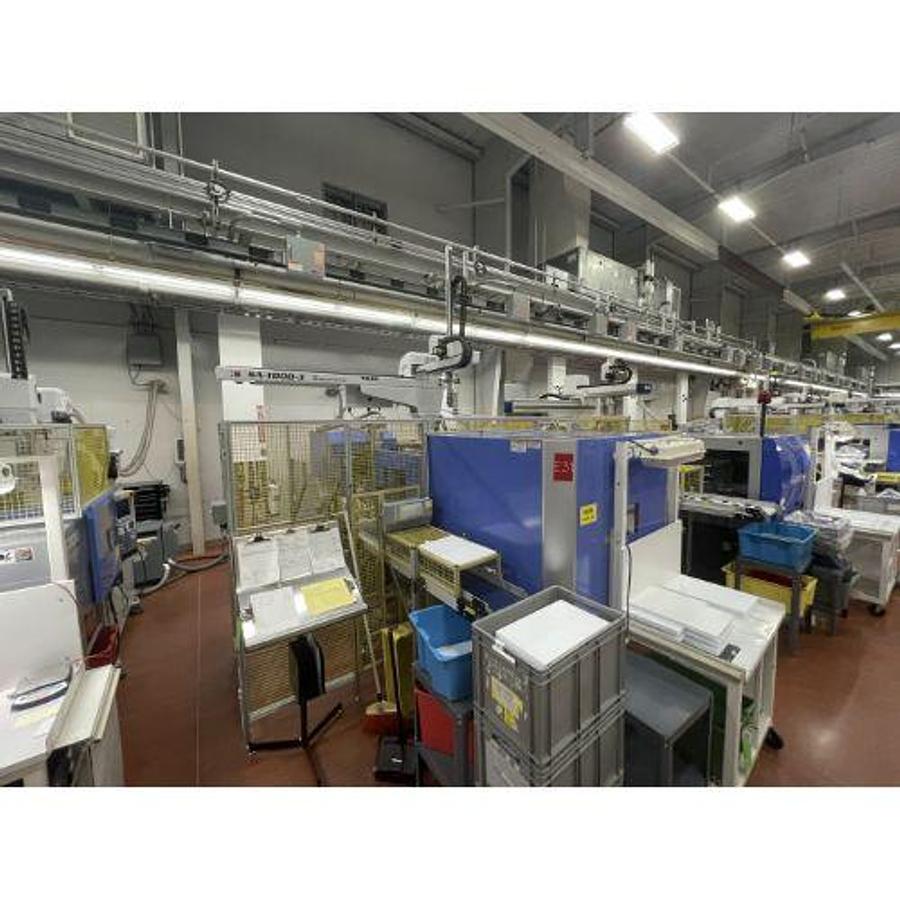 Used 199 Ton JSW All Electric Injection Mold Machine