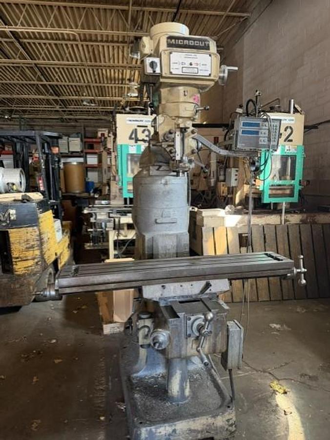 Used Microcut Vertical Mill