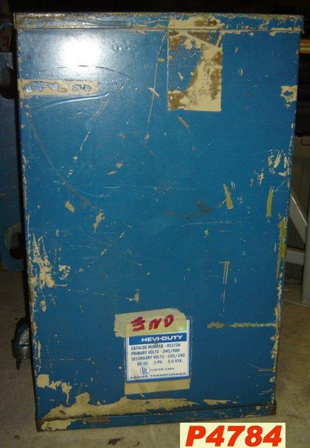 Used Hevi-Duty 5 KVA G.P. Transformer