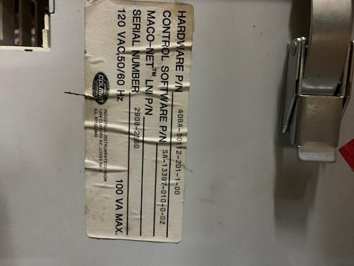Used Barber Coleman MACO 4000 Sys. Status Pnl