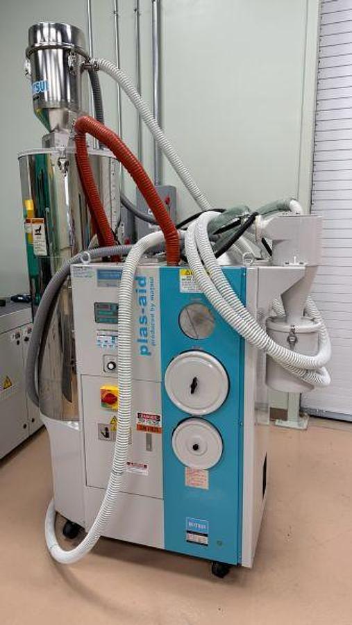 Used Matsui MJ3-75U Dryer w/hopper & loader on cart