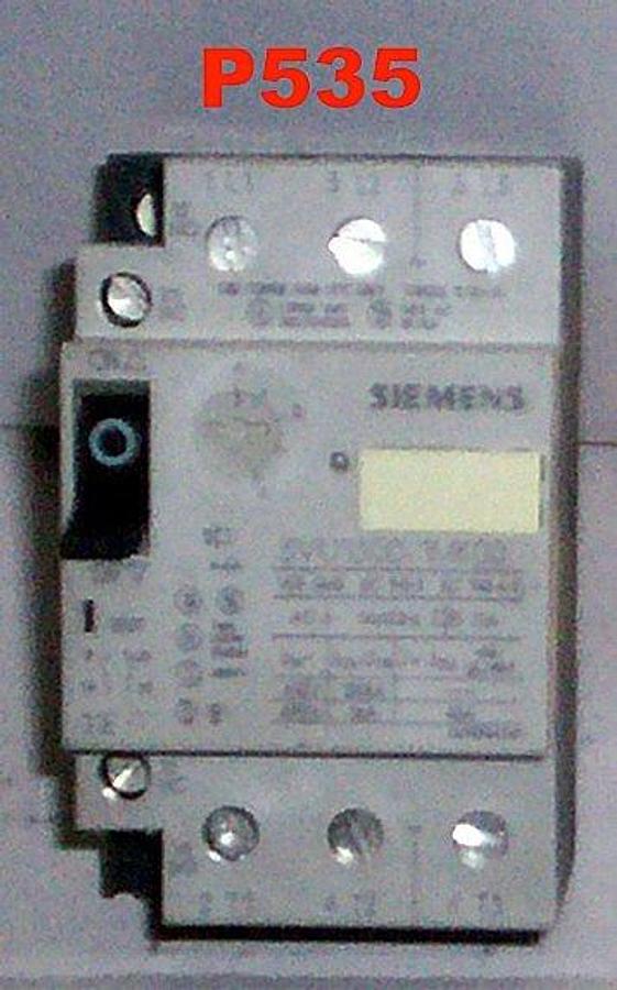 Used Siemens Motor Protector - 3 Pole