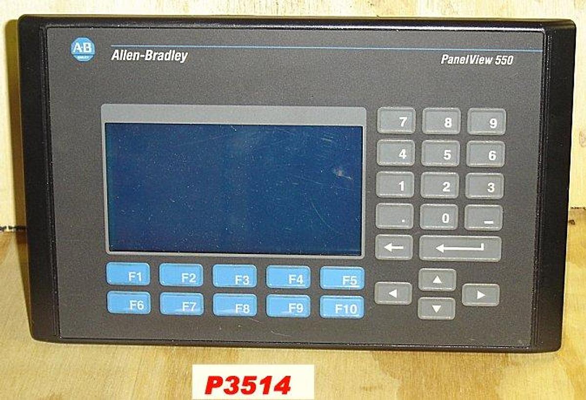 Used Allen Bradley Panelview 550