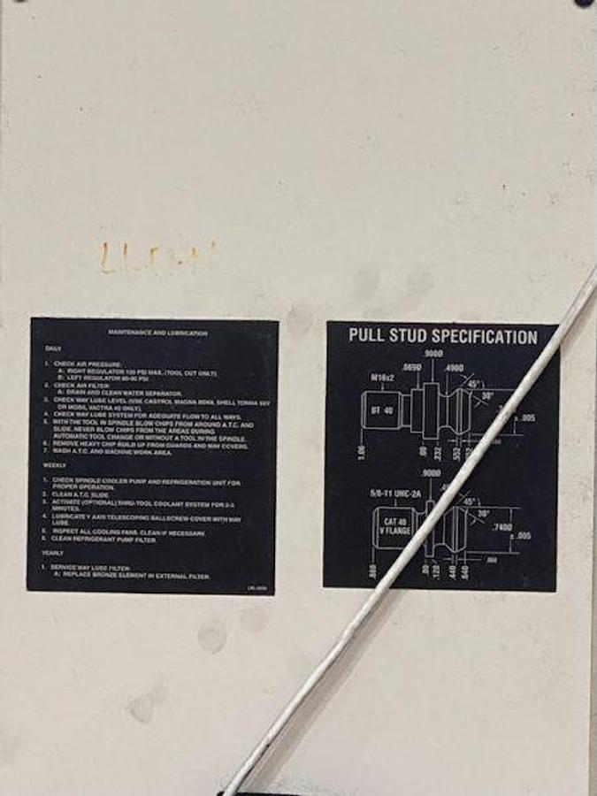 Used Fadal VMC3020VHT Vertical Machining Center