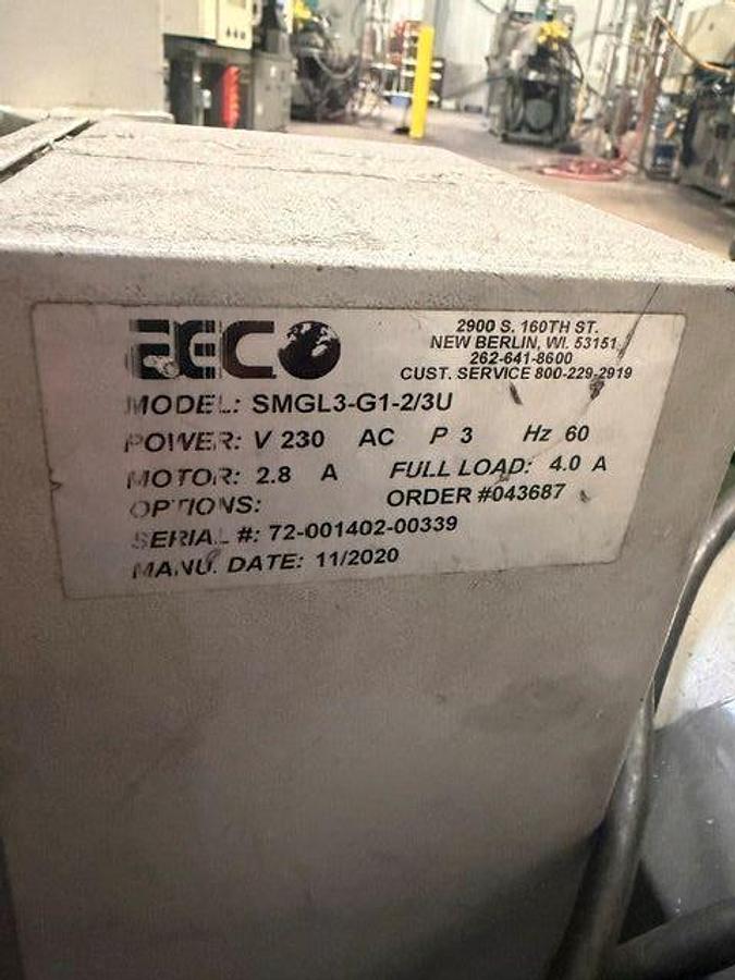 Used AEC/Matsui Slow Speed Granulator