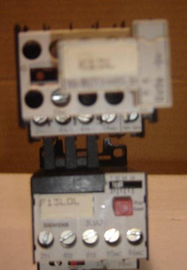Used SIEMENS CONTACTORS & STARTERS