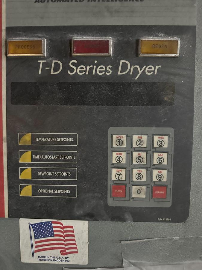 Used Thoreson McCosh TD360 Drying System