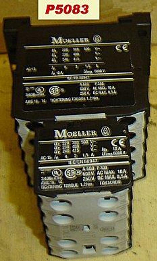 Used MOELLER CONTACTOR