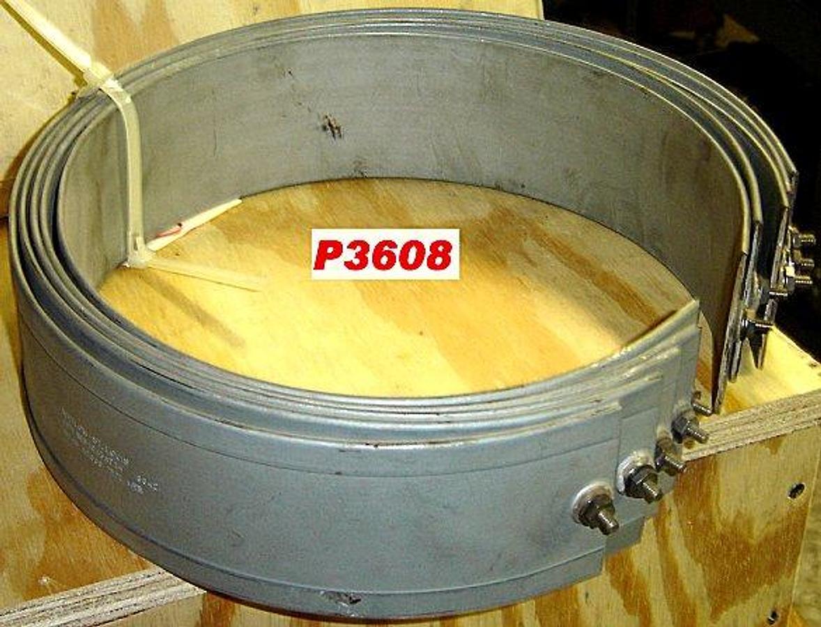 Used WATLOW 3" X 10-1/2" HEATER BANDS