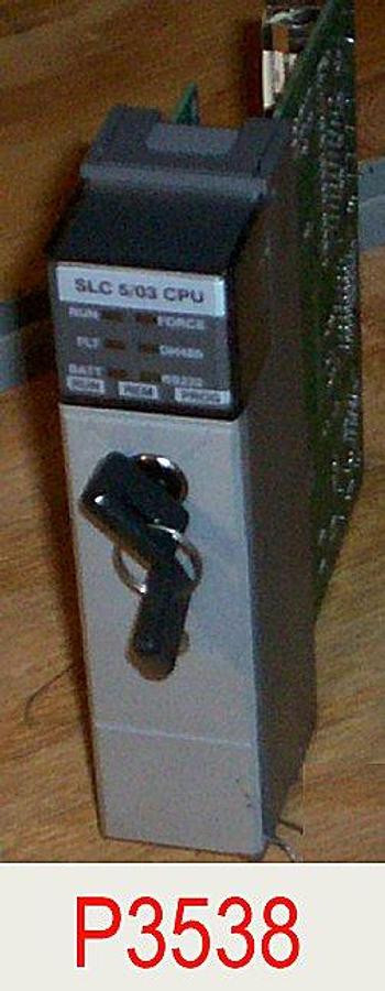 Used Allen Bradley SLC500 Processor Unit