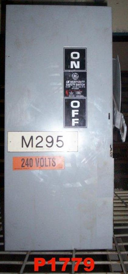 Used GE 100AMP 240VAC 30MAXHP