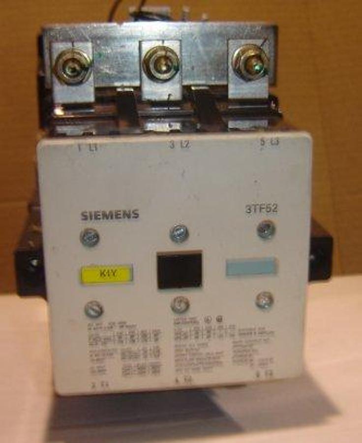 Used SIEMENS CONTACTOR #3TF52