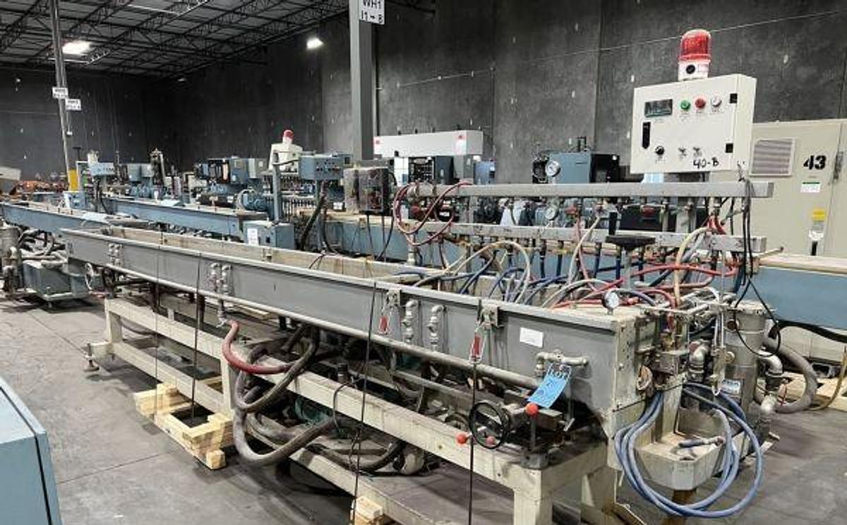 Used Kiwex Vacuum Cooling Trough