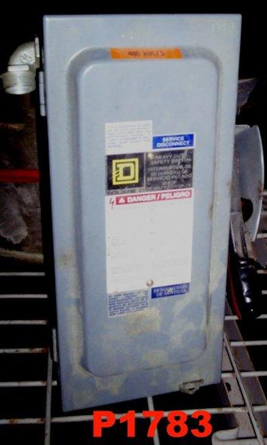Used SQUARE D 30AMP 600 VAC