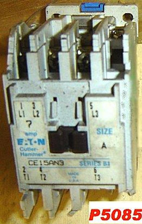 Used CUTLER-HAMMER CONTACTOR SER. B1