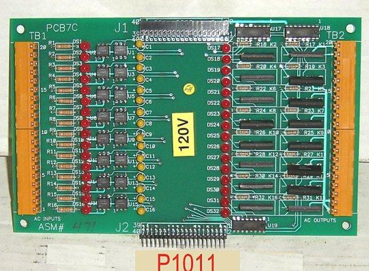 Used Unadyn PCB7C 120 V Circuit Board