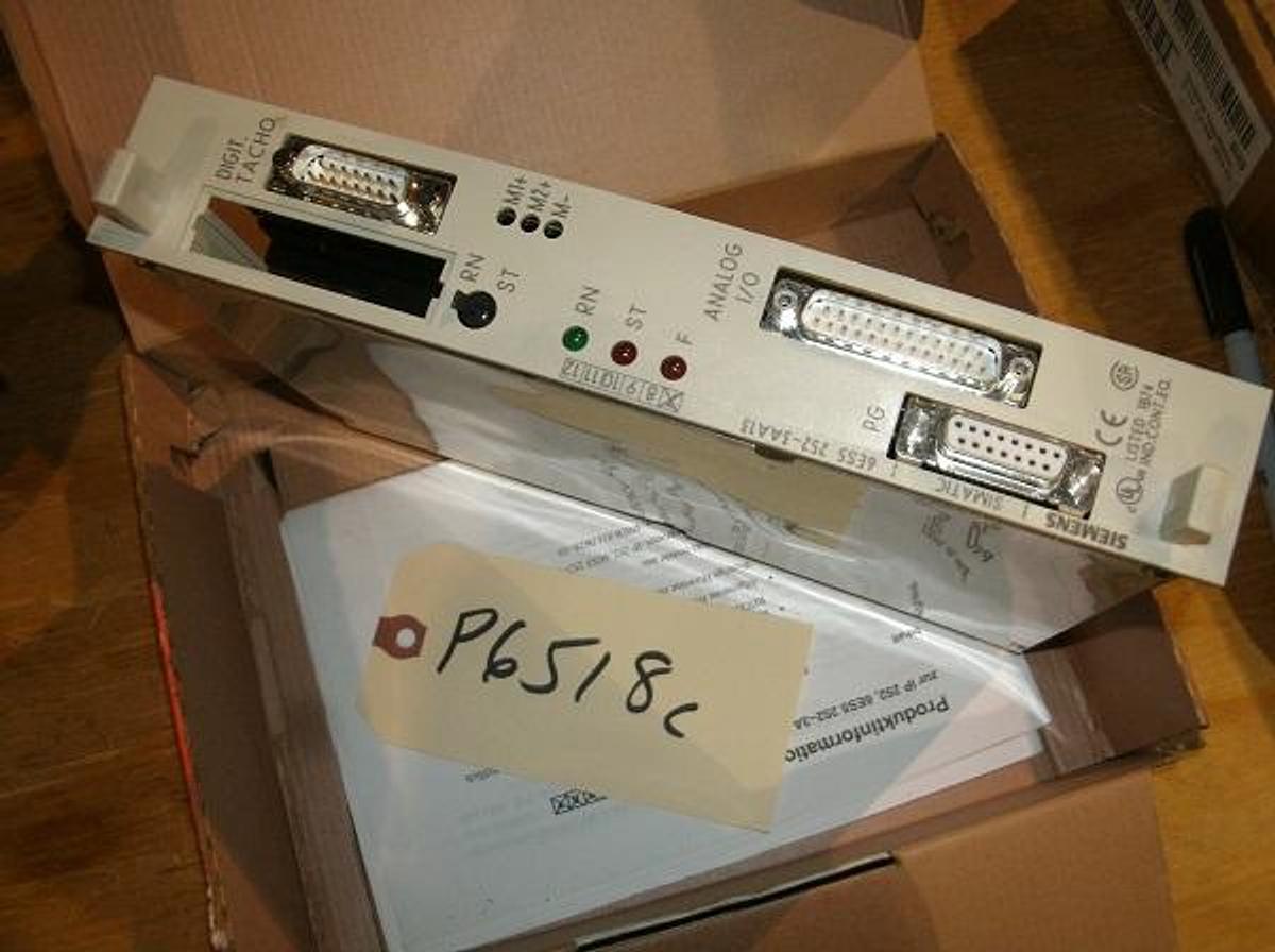 Used Siemens Close Loop Control Module
