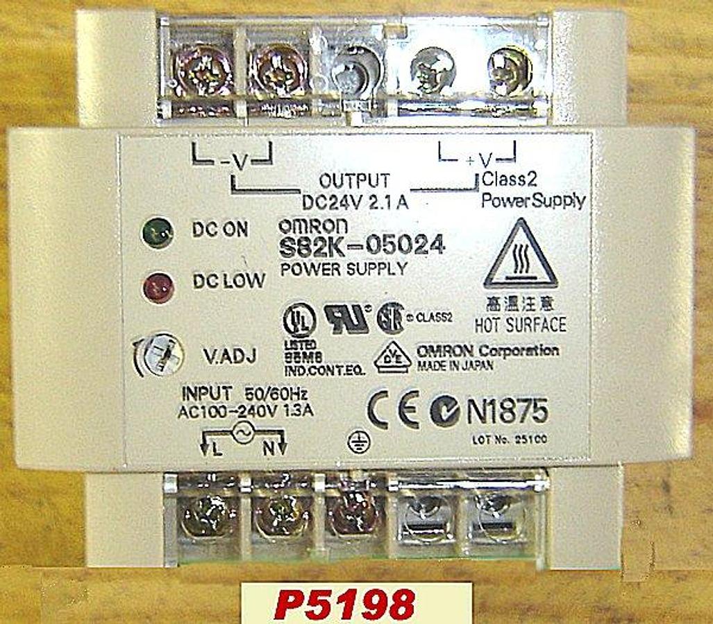 Used OMRON POWER SUPPLY