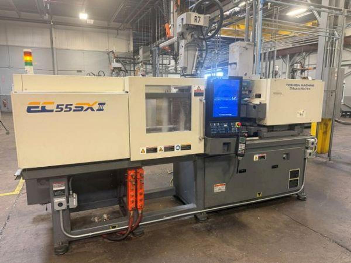 Used 55 Ton All Electric Toshiba Injection Mold Machine