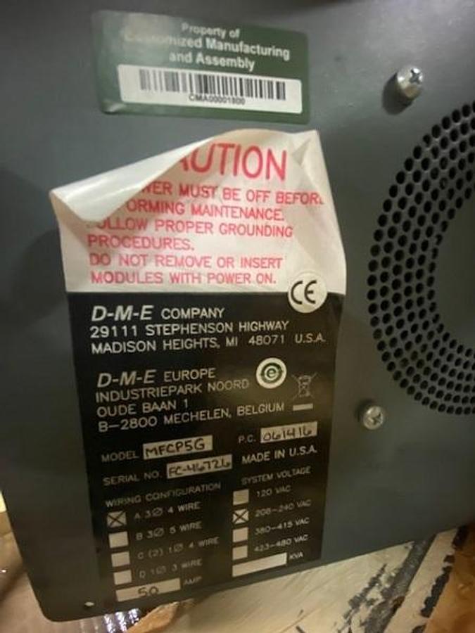Used Milacron (DME) 5 Zone Hot Runner Control