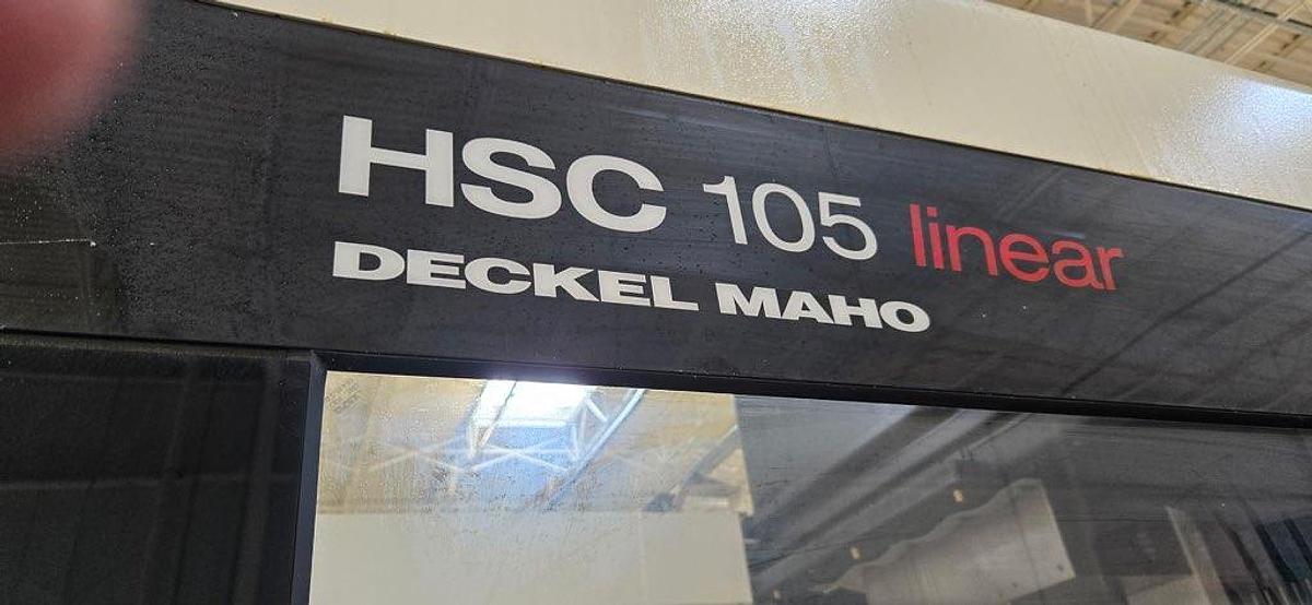 Used Deckel Maho HSC105 Linear Vertical Machining Center