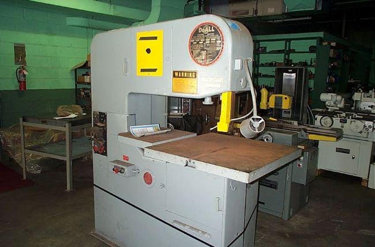 Used Do-All 3613-0 Vertical Bandsaw