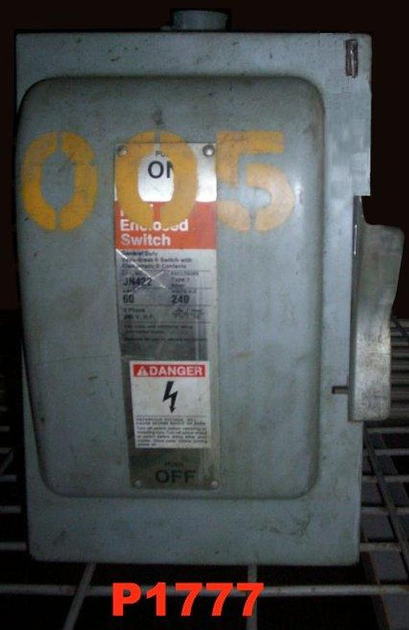 Used ITE CAT#JN422 60AMP 240VAC 3PH 7.5 ST HP